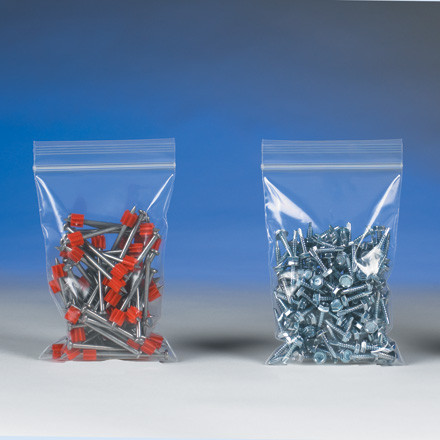 12 x 15" - 4 Mil Reclosable Poly Bags (Case of 500)
