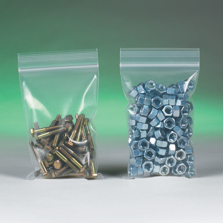 3 x 3" - 6 Mil Reclosable Poly Bags (Case of 1000)