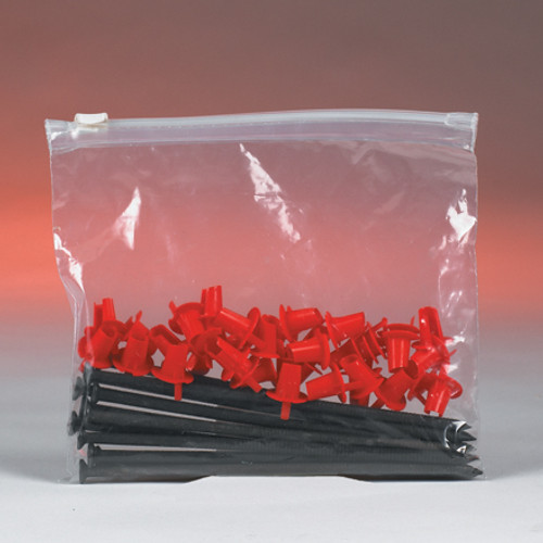 4 x 6" - 3 Mil Slide-Seal Reclosable Poly Bags (Case of 100)