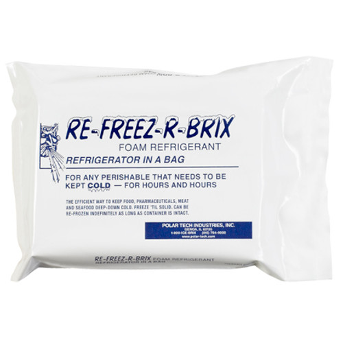 7 x 5 x 1 1/2" Re-Freez-R-Brix Cold Bricks (Case of 12)