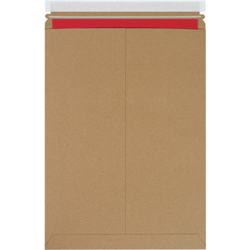 13 x 18" Kraft Self-Seal Stayflats Plus Mailers (Case of 100)