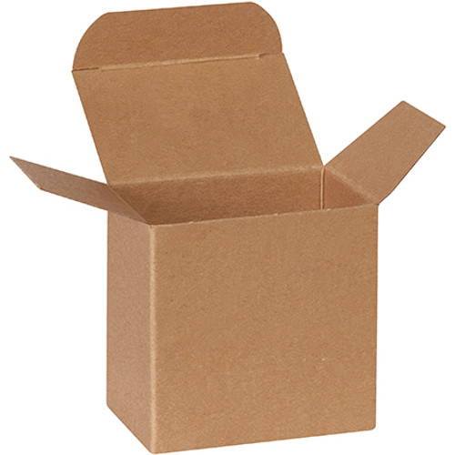 3 x 2 x 3" Kraft Reverse Tuck Folding Cartons (Case of 500)