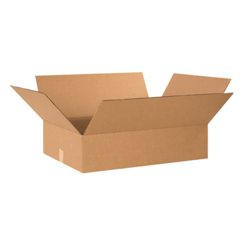 24 x 18 x 6" Flat Corrugated Boxes (Bundle of 20)