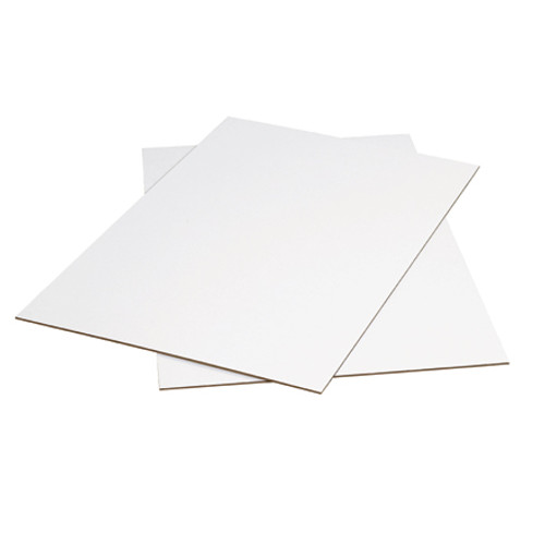 36 x 36" White Corrugated Sheets (Bundle of 5)
