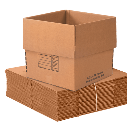 24 x 24 x 24" Deluxe Packing Boxes (Bundle of 10)