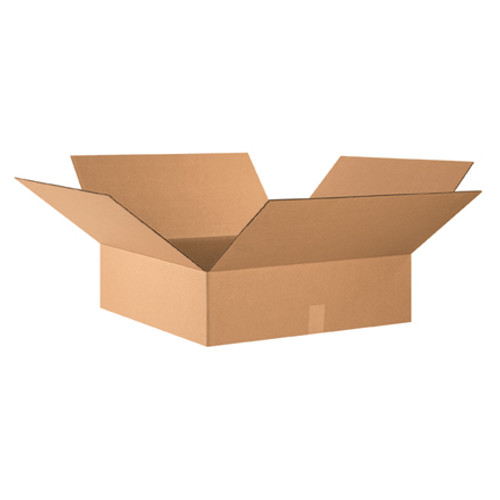 24 x 24 x 7" Flat Corrugated Boxes (Bundle of 10)