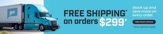 free shipping on orders 299+