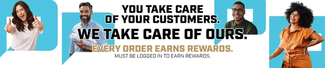 Packaging Price Rewards banner encouraging customers to redeem earned Packaging Points on future purchases