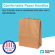 13 x 7 x 17" Kraft Paper Shopping Bags (250-Pack)
