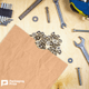 7 ¾ x 4 ¾ x 16" Kraft Hardware Bags (400-Pack)