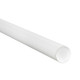 1 1/2 x 6" White Tubes with Caps (Case of 50)