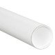 4 x 26" White Tubes with Caps (Case of 15)
