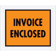 7 x 5 1/2" Orange "Invoice Enclosed" Envelopes (Case of 1000)