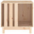 Dog House Natural Wood Solid Pine Wood Medium Durable Dog House A949-822476