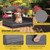 Outdoor Wicker Dog House with Weatherproof Roof-Gray - Color: Gray D681-HW70602GR