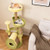 Freestanding Multi-level Avocado Cat Tower with Private Condo-Green - Color: Green D681-PV10258GN