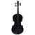  Violin Full Set with Bow and Chin Rest Black 4/4 A949-70143