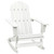  Garden Rocking Chair White Hardwood Medium Garden Rocking Chair A949-40861