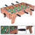 27 Inch Indoor Competition Game Foosball Table with Legs - Color: Brown D681-TY557858