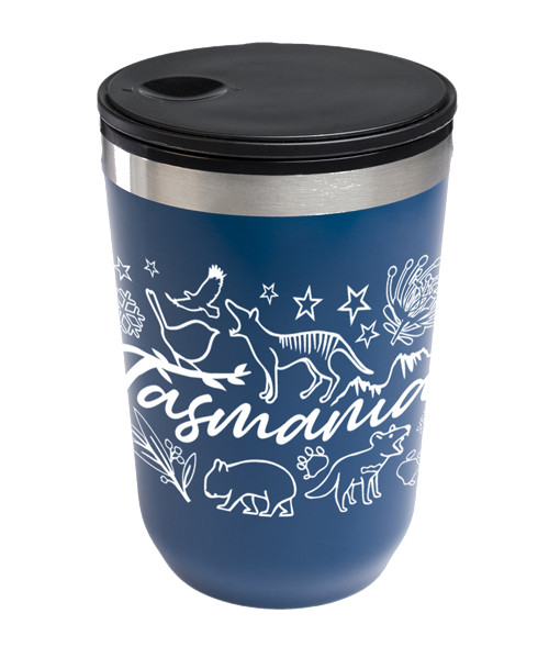 Cup Rizz RIZZ COFFEE CUP 390ML TASMANIA ICONS - Sim Branding