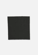 A swatch of dark green fabric showcasing a textured weave, suitable for suiting or jackets.