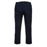 KX3 Ripstop Trousers in black, featuring multiple pockets and a logo. Ideal as cargo pants.