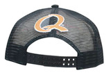 A grey marle cap with a black mesh back and an embroidered logo. Features an adjustable strap at the back. A grey marle cap with a black mesh back and an embroidered logo. Features an adjustable strap at the back.