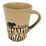 Coffee Mug Matte/Tree Pattern Devil Tasmania