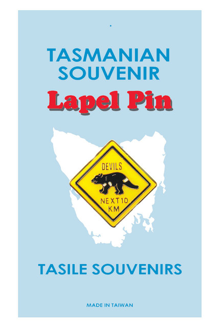 Tasmanian Devil Roadsign