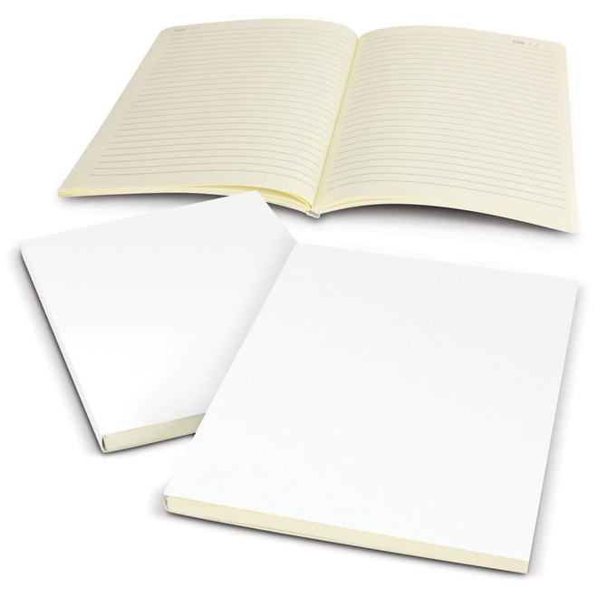 A Chorus Notebook featuring a soft cover with lined pages, accompanied by a set of blank notebooks.