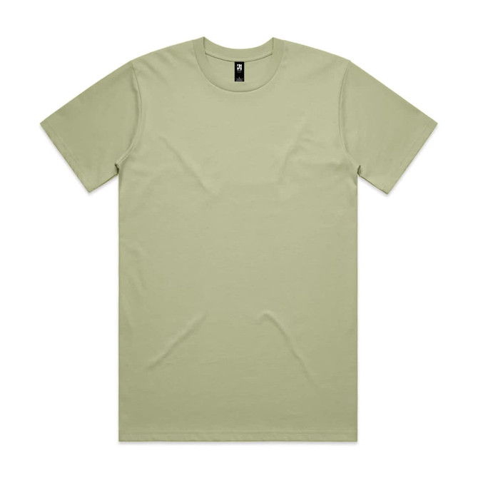 A light green Classic Tee t-shirt with a round neckline and short sleeves. It features a logo on the inner label.