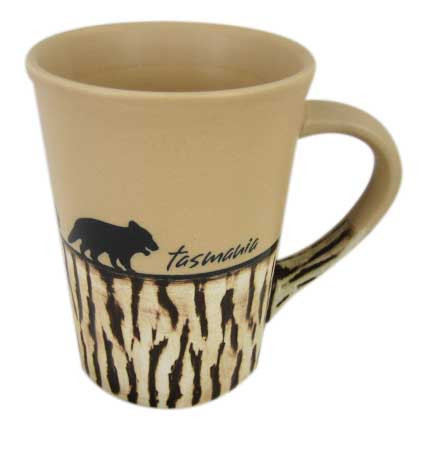Coffee Mug Matte/Tree Pattern Devil Tasmania