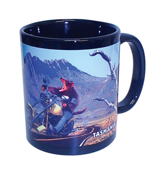 Born to be Wild Black Sublimation Print