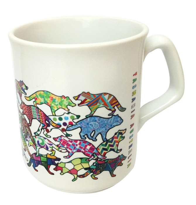 Coffee Mug 9oz Flared - Coloured Devils