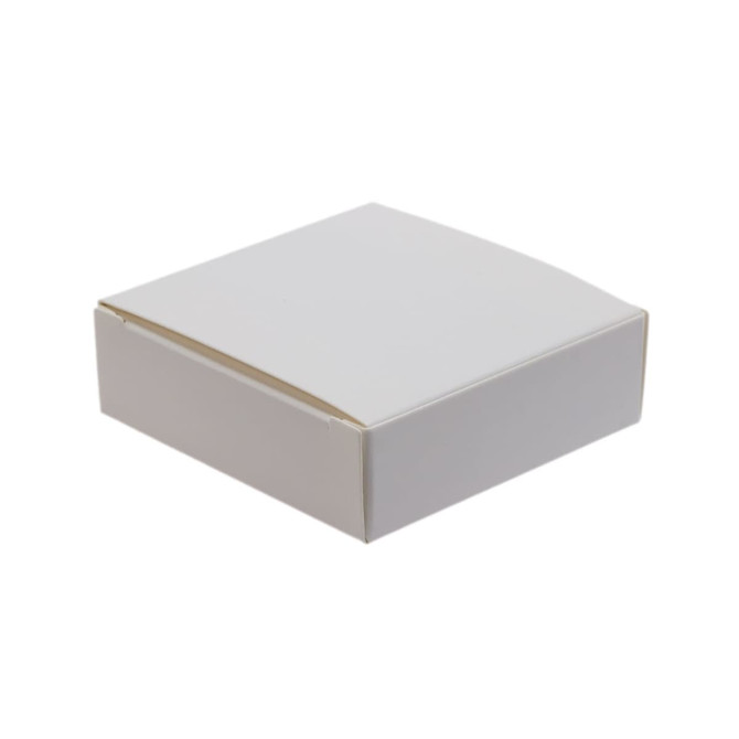 A 50g box of Corporate Colour Jelly Beans, featuring a plain white exterior.