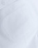 A white cotton blend long-sleeve shirt featuring a chest pocket and a button-up collar. It has a subtle branding logo.