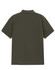 A men's short-sleeve polo shirt in a solid dark olive green colour, featuring a collar and a logo.