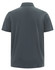 A grey men's polo shirt with a short sleeve and a collar, featuring a logo on the back.