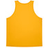A plain yellow singlet featuring a branding logo, designed for kids.