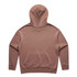 A brown hoodie with a hood and long sleeves, featuring a simple design and no visible logos.