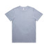 A light blue t-shirt with a crew neck and short sleeves, featuring a subtle brand logo.