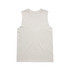 A light beige sleeveless tank top with a plain design and a logo at the label.