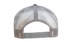 A grey A-frame cap with a mesh back and an adjustable strap. Features a logo on the front.