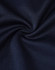 A close-up of navy fabric, showcasing a smooth texture with a slight sheen, ideal for shirts.