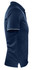 A navy blue polo shirt featuring a classic design and a subtle logo on the chest.