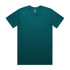 A teal Classic Tee with a crew neck and short sleeves. The shirt features a logo label.