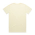 A plain cream Classic Tee t-shirt featuring a simple design in a soft fabric. There is a branding logo visible.