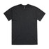 A black Stone Wash Heavy Tee featuring a simple design and a logo at the neckline.