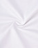 A close-up of white poly/cotton fabric, showing a smooth texture and a soft finish, with a slight twist in the cloth.