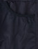 A close-up of a black insulated puffer jacket showing a mesh pocket. The jacket has a smooth fabric finish and a logo.